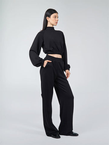 Pantalone in maglia con elastico Lefon W24W-031265